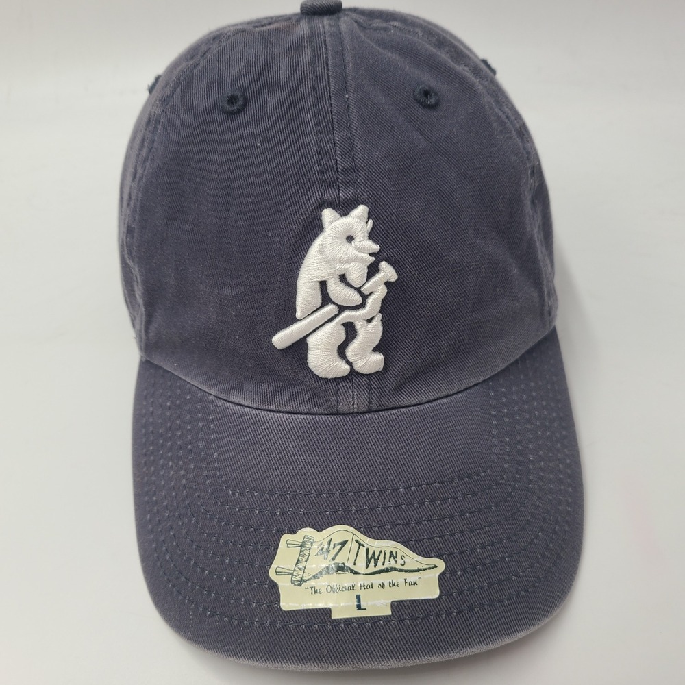 Chicago Cubs Hat Fitted (Seems M) 47 Brand Franchise Blue Cooperstown Collection